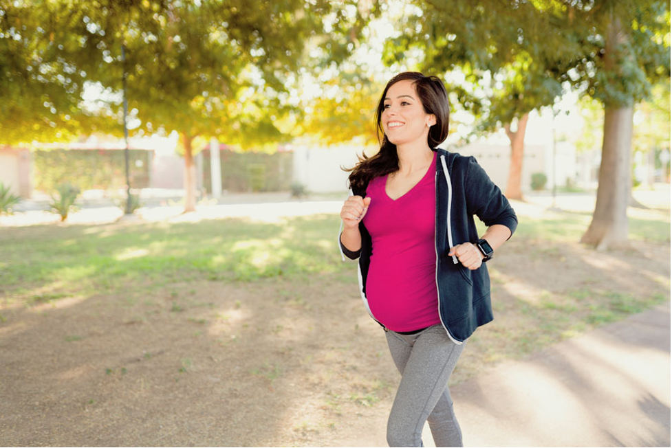 پیاده‌روی در بارداری