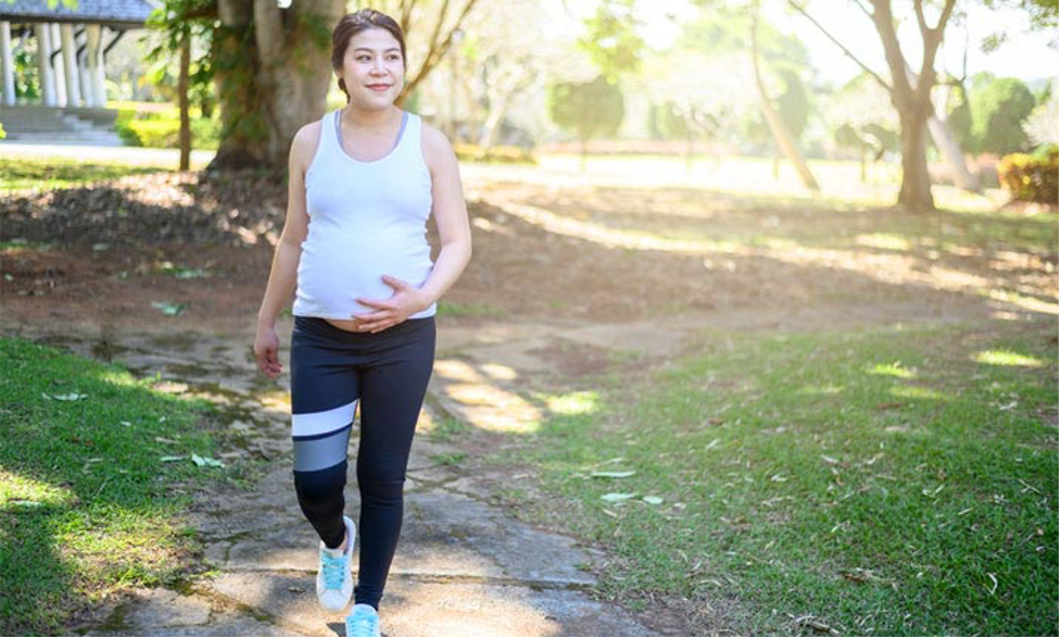 مدت زمان پیاده‌روی در بارداری