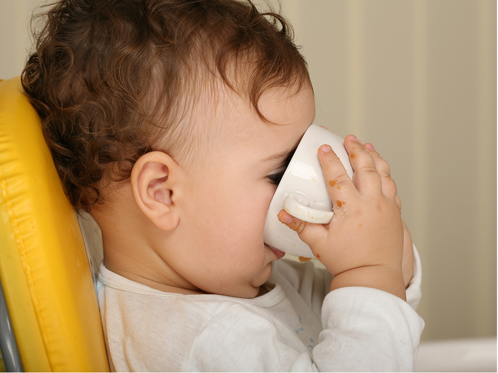 لبنیات برای نوزاد