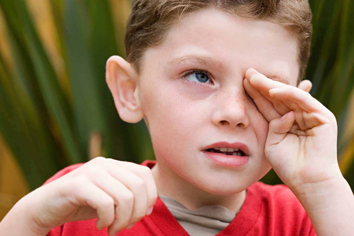 التهاب چشم در کودکان