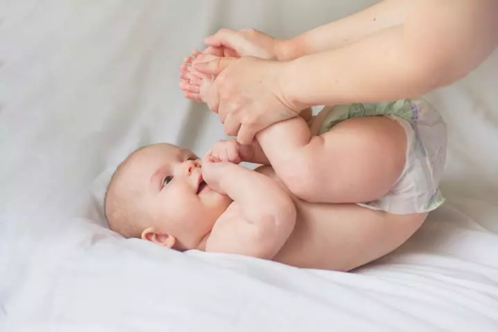 حرکت انگشت پا تا گوش