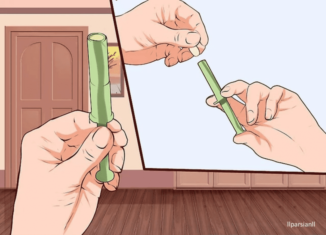 آماده کردن شیاف یا درج