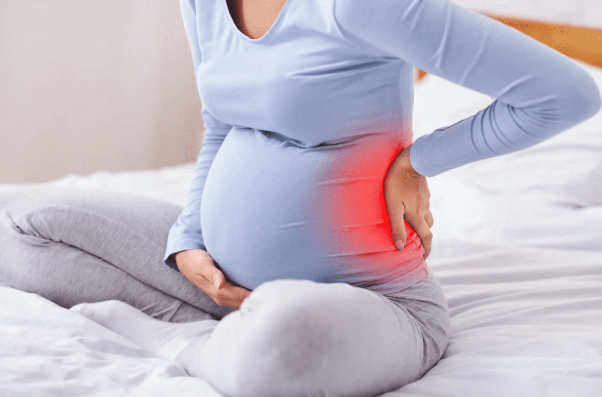 درد پهلوی راست در بارداری