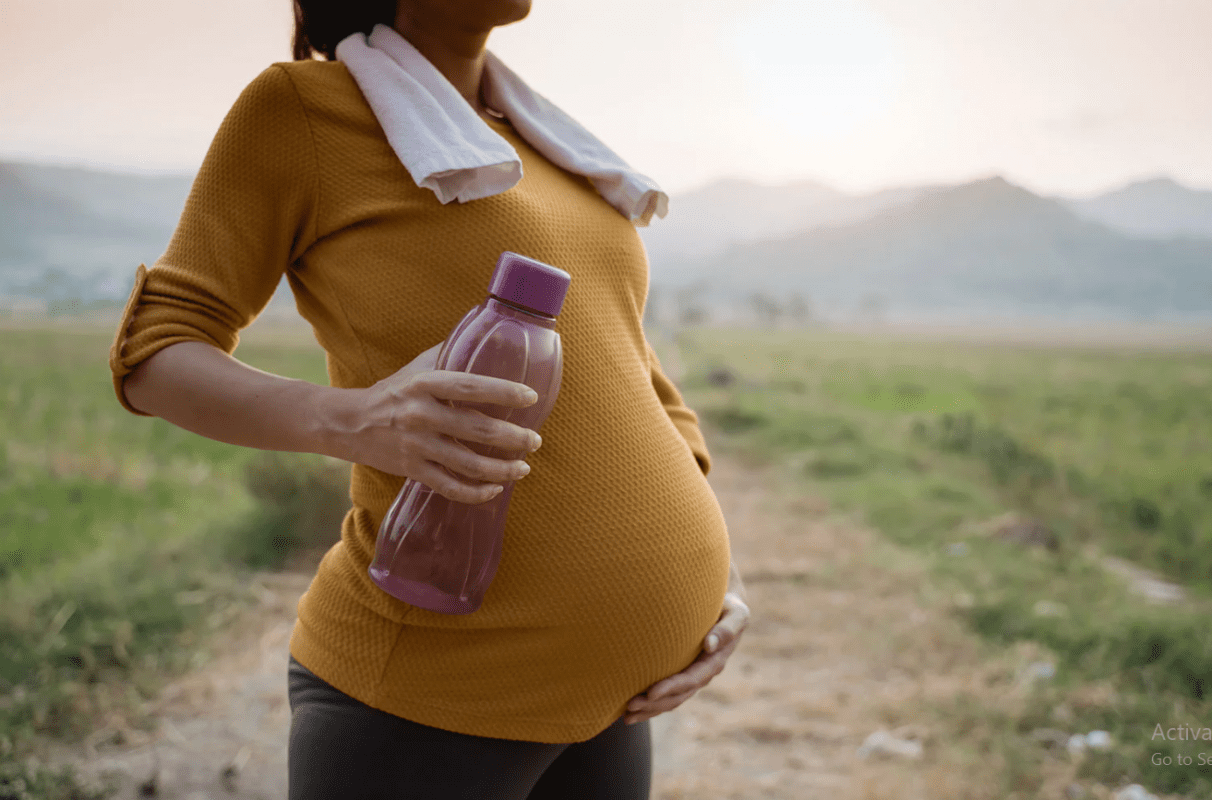 کم آبی در دوران بارداری