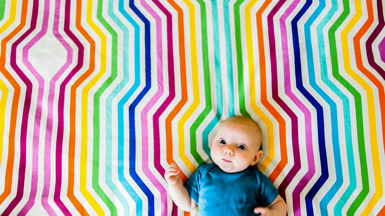 تاثیر رنگ‌ها بر رشد نوزاد