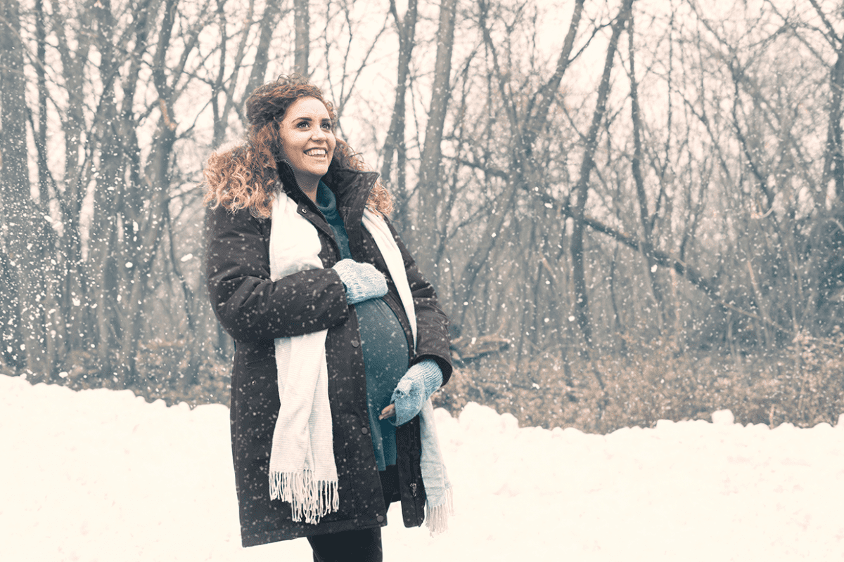 نکات ایمنی بارداری در زمستان