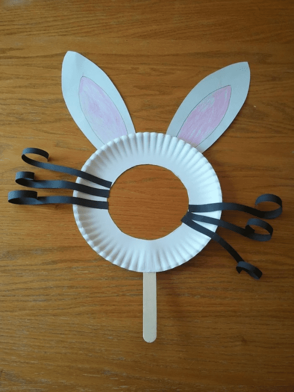 کاردستی کودکان - ماسک خرگوش