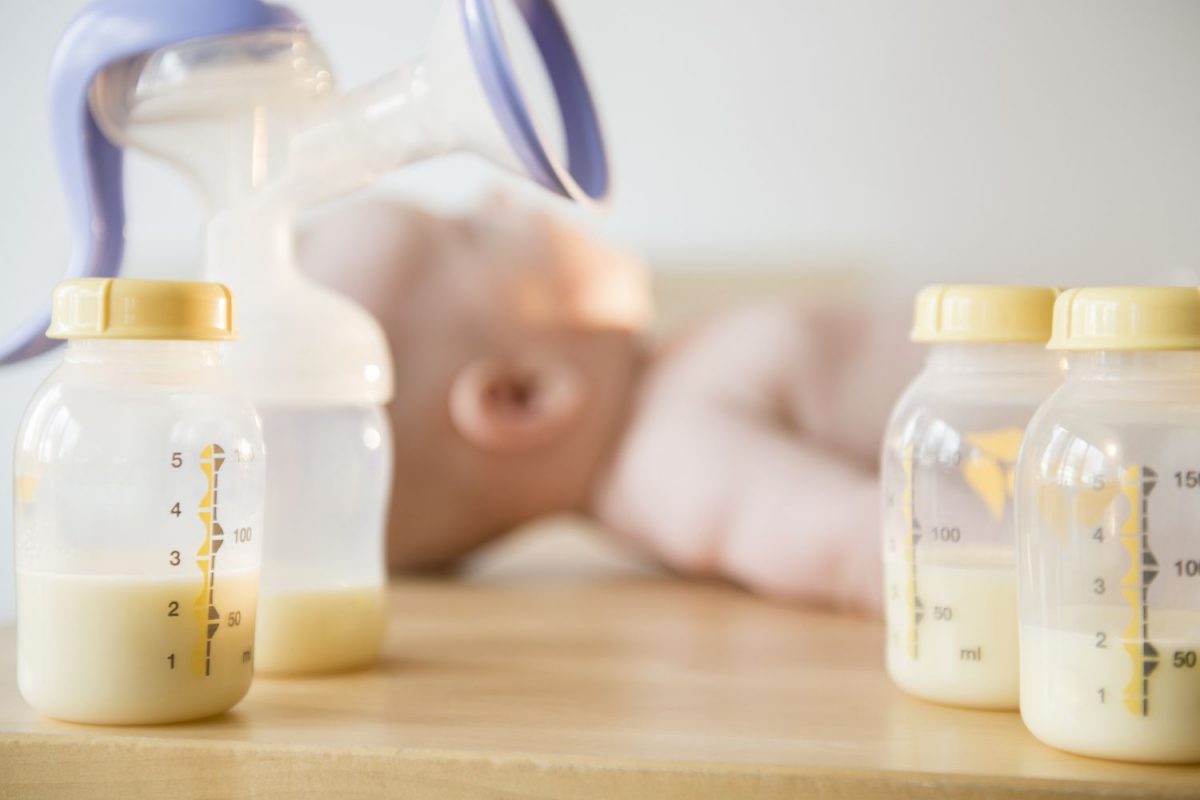 دوشیدن شیر مادر یا آغوز در دوران بارداری